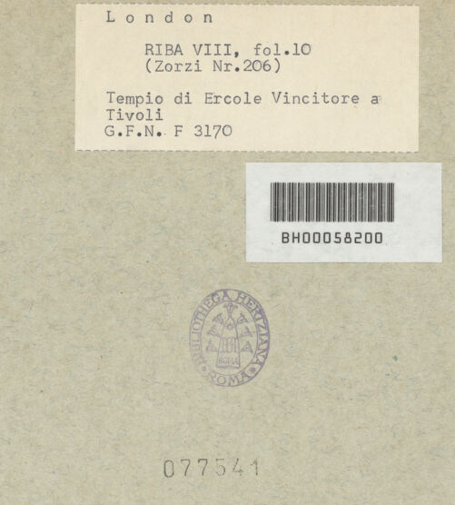 Rückseite von bh077541_recto