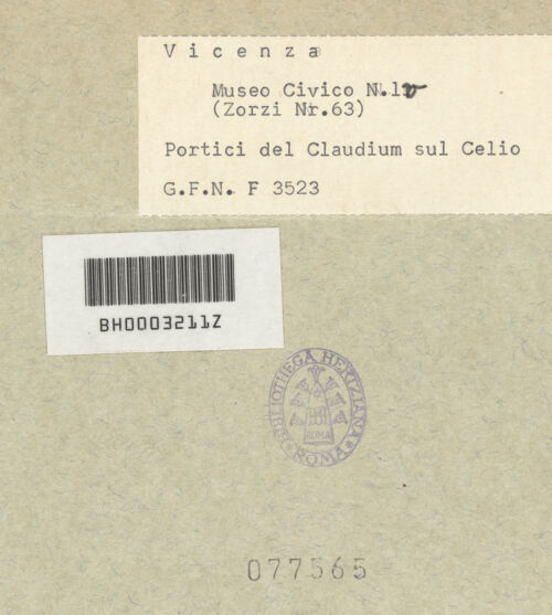 Rückseite von bh077565_recto