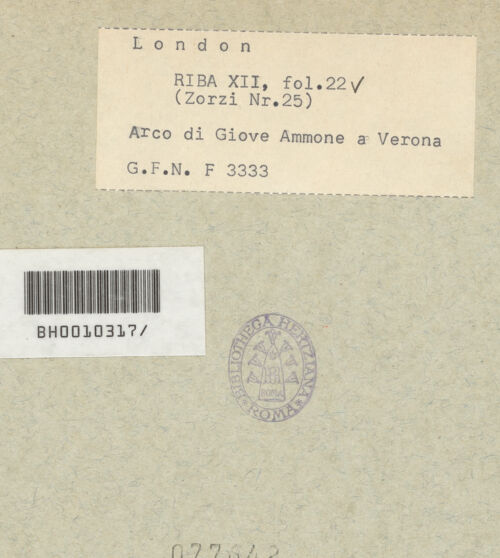 Rückseite von bh077642_recto