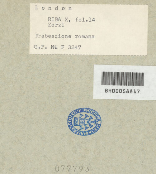 Rückseite von bh077793_recto