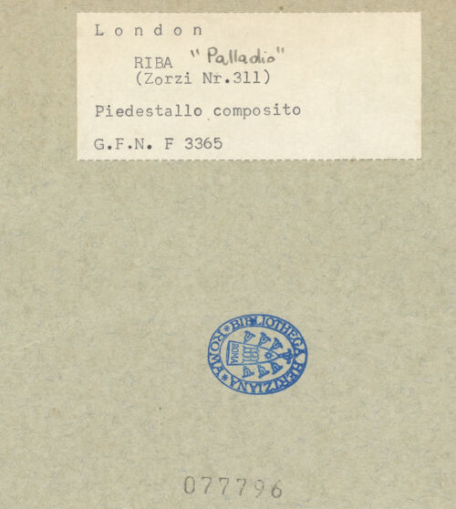 Rückseite von bh077796_recto