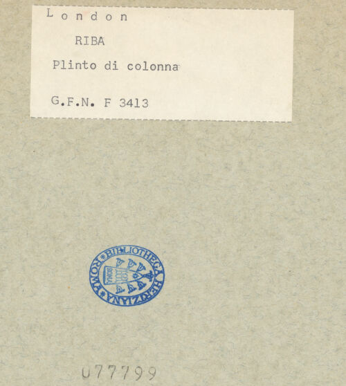 Rückseite von bh077799_recto