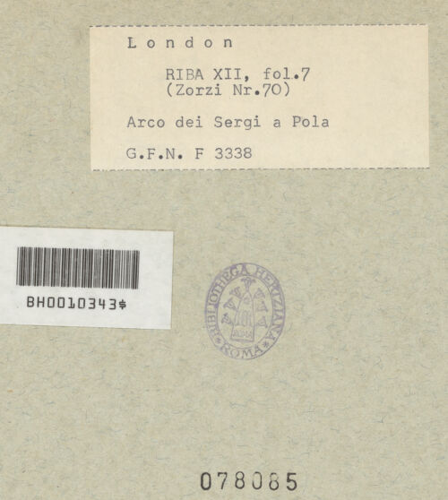 Rückseite von bh078085_recto