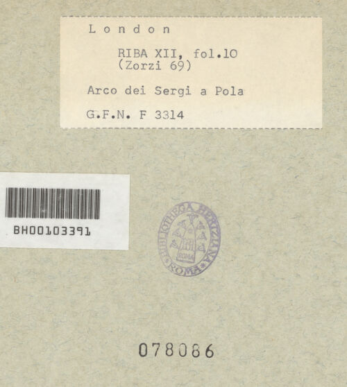 Rückseite von bh078086_recto