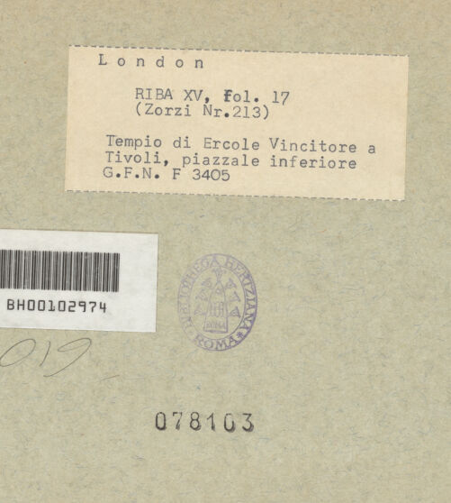 Rückseite von bh078103_recto