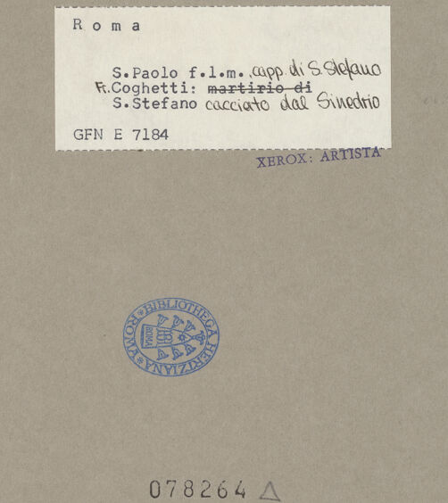 Rückseite von bh078264_recto