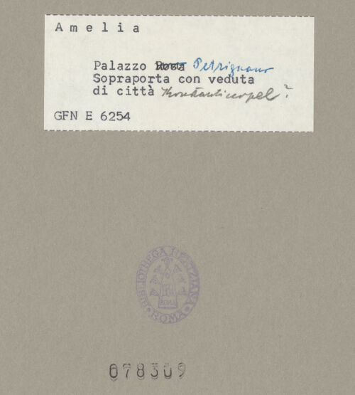 Rückseite von bh078309_recto