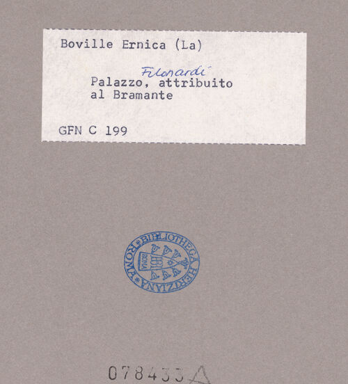 Rückseite von bh078433_recto