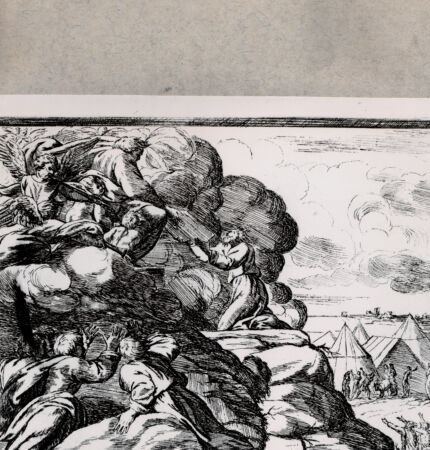 Rückseite von  [http://creativecommons.org/publicdomain/mark/1.0/] Moses auf dem Berg Sinai - , bh078633. Foto.