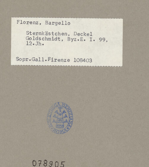 Rückseite von bh078905_recto