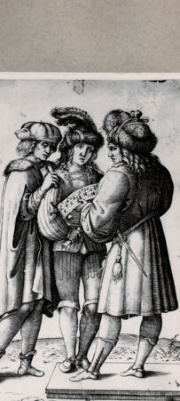 Rückseite von  [http://creativecommons.org/publicdomain/mark/1.0/] Sänger - , bh079603. Foto.