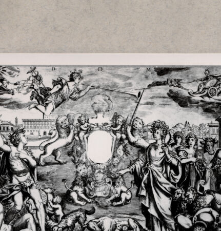 Rückseite von  [http://creativecommons.org/publicdomain/mark/1.0/] Merkur und Athene - , bh079639. Foto.