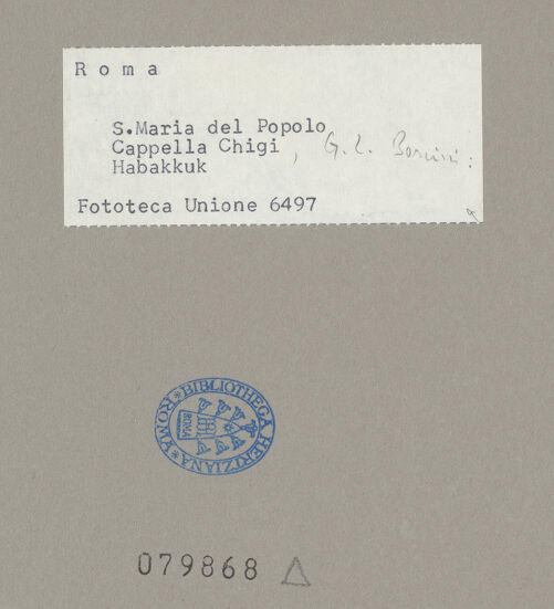 Rückseite von unbekannt [https://www.deutsche-digitale-bibliothek.de/content/lizenzen/rv-ez/] Der Prophet Habakuk mit dem Engel - Gesamtaufnahme in Nahsicht, bh079868_recto. Foto.