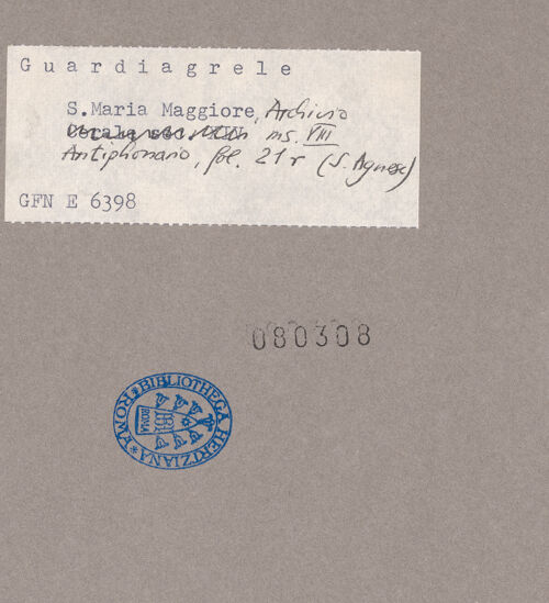 Rückseite von bh080308_recto