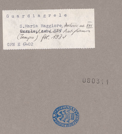 Rückseite von bh080311_recto