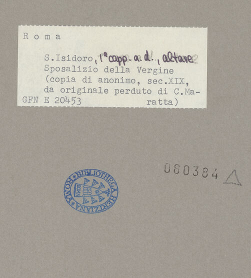 Rückseite von bh080384_recto