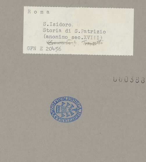 Rückseite von bh080388_recto