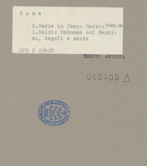 Rückseite von bh080405_recto