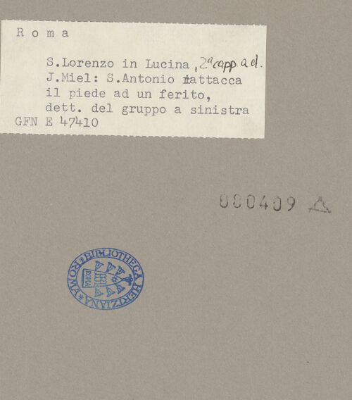 Rückseite von bh080409_recto