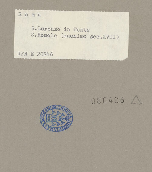 Rückseite von bh080426_recto