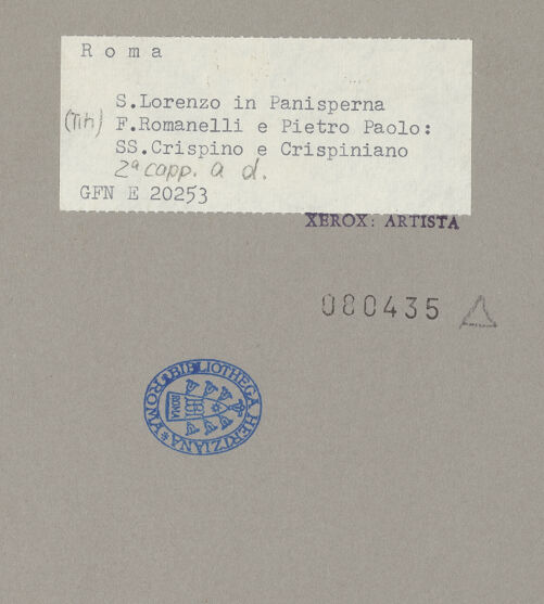 Rückseite von bh080435_recto