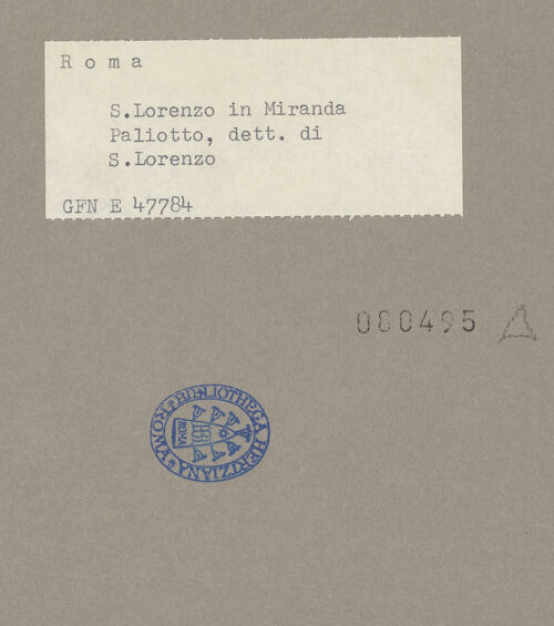 Rückseite von bh080495_recto