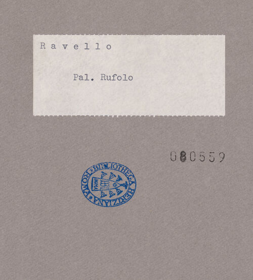 Rückseite von unbekannt [https://www.deutsche-digitale-bibliothek.de/content/lizenzen/rv-ez/] Villa Rufolo - Turm (Rekonstruktion?), bh080559_recto. Foto.