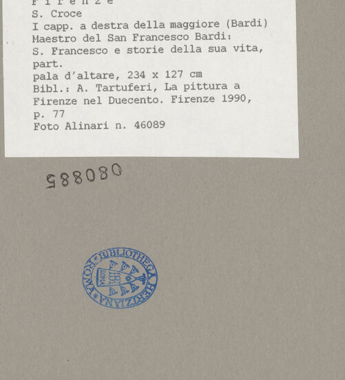 Rückseite von bh080885_recto