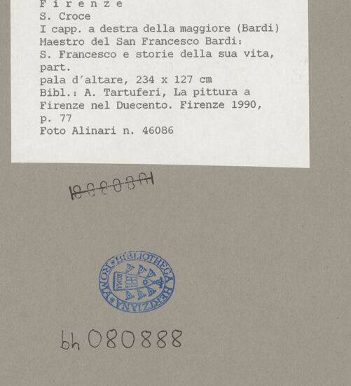 Rückseite von bh080888_recto