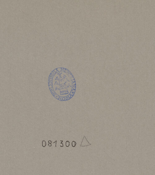 Rückseite von bh081300_recto