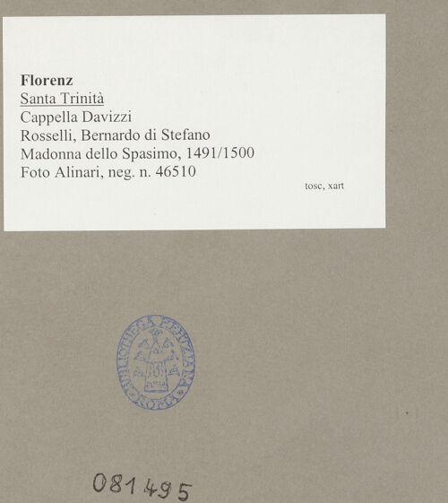 Rückseite von bh081495_recto