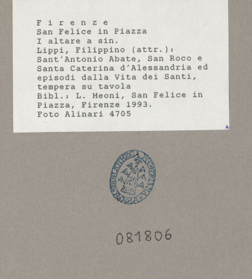 Rückseite von bh081806_recto