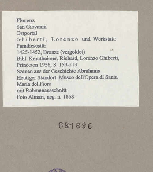 Rückseite von bh081896_recto