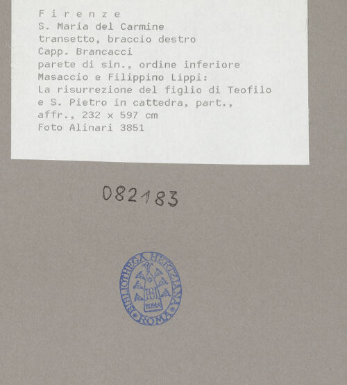 Rückseite von bh082183_recto