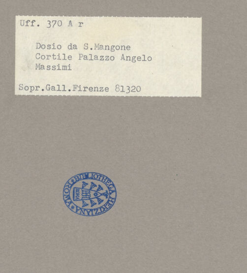 Rückseite von bh083095_recto