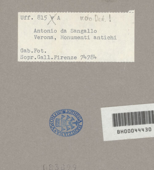 Rückseite von bh083099_recto