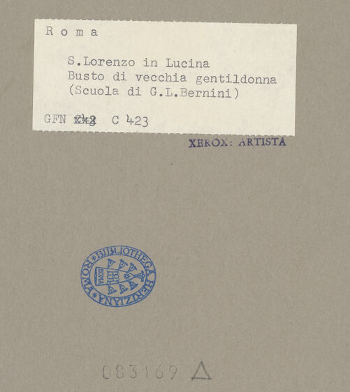 Rückseite von bh083169_recto