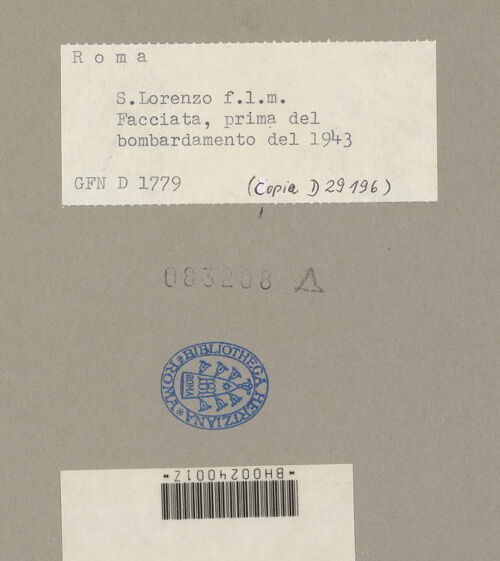 Rückseite von bh083208_recto