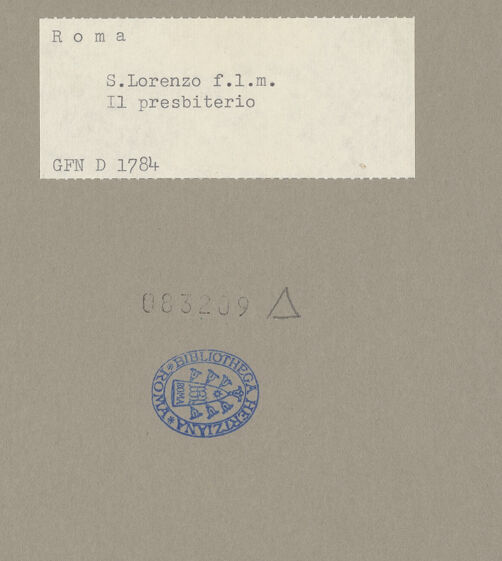 Rückseite von bh083209_recto