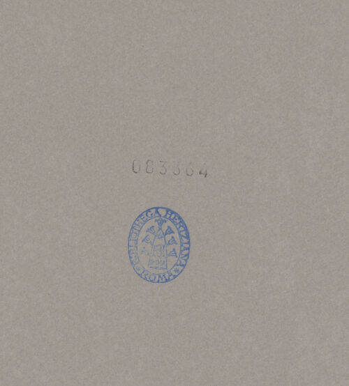 Rückseite von bh083364_recto