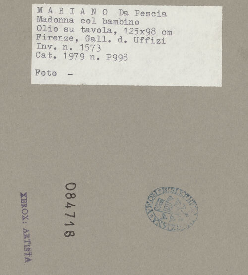 Rückseite von bh084718_recto