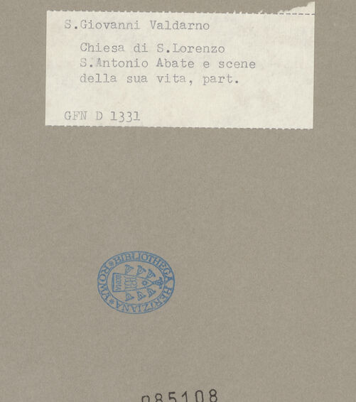 Rückseite von bh085108_recto