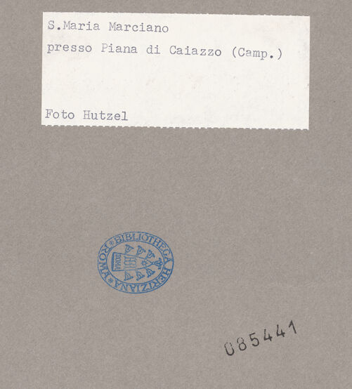 Rückseite von Hutzel, Max [https://www.deutsche-digitale-bibliothek.de/content/lizenzen/rv-ez/] Kruzifix und Heiliger Benedikt - Kruzifix, Detail (vor der Restaurierung), bh085441_recto. Foto: Hutzel, Max.