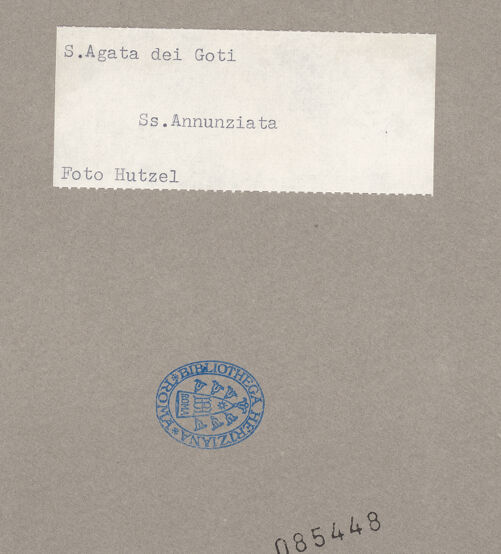 Rückseite von Hutzel, Max [https://www.deutsche-digitale-bibliothek.de/content/lizenzen/rv-ez/] Chiesa dell'Annunziata - Nordseite von Südosten, Kapellen, bh085448_recto. Foto: Hutzel, Max.