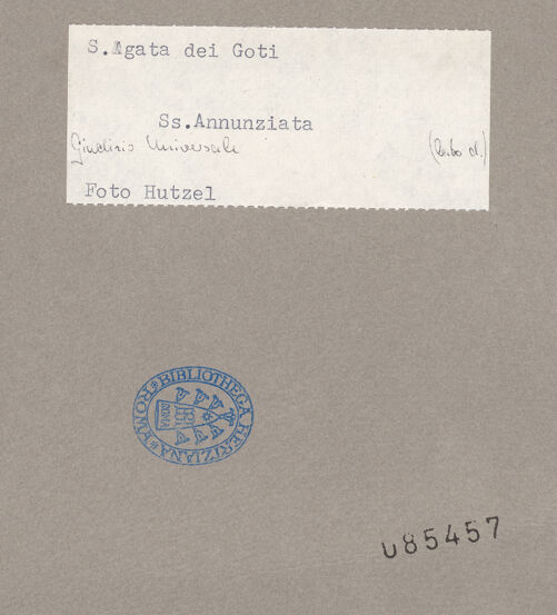 Rückseite von Hutzel, Max [https://www.deutsche-digitale-bibliothek.de/content/lizenzen/rv-ez/] Jüngstes GerichtMittleres Register, rechts: das Fegefeuer - Das Wägen der Seele, bh085457_recto. Foto: Hutzel, Max.