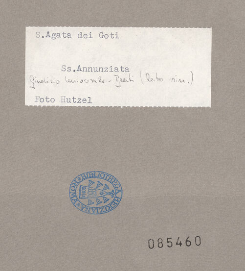 Rückseite von Hutzel, Max [https://www.deutsche-digitale-bibliothek.de/content/lizenzen/rv-ez/] Jüngstes GerichtUnteres Register, links: das himmlische Jerusalem - Die Heiligen, bh085460_recto. Foto: Hutzel, Max.