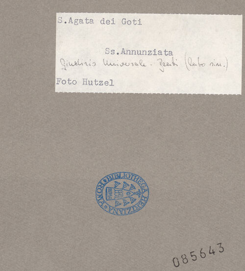 Rückseite von Hutzel, Max [https://www.deutsche-digitale-bibliothek.de/content/lizenzen/rv-ez/] Jüngstes GerichtUnteres Register, links: das himmlische Jerusalem - Patriarch, bh085643_recto. Foto: Hutzel, Max.