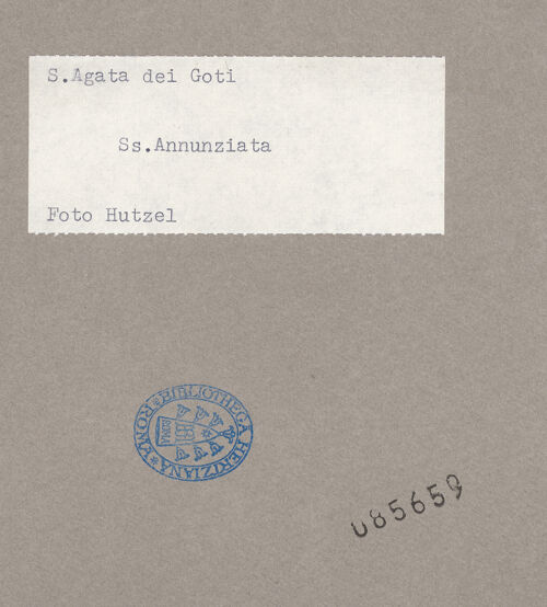 Rückseite von Hutzel, Max [https://www.deutsche-digitale-bibliothek.de/content/lizenzen/rv-ez/] Chiesa dell'Annunziata - Gewölbe, bh085659_recto. Foto: Hutzel, Max.