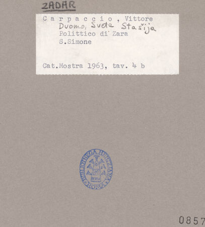 Rückseite von Bibliotheca Hertziana [https://www.deutsche-digitale-bibliothek.de/content/lizenzen/rv-fz/] San Nicola da Tolentino - , bh085712_recto. Foto: Hahn, Hanno.