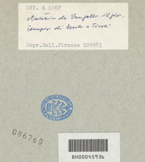 Rückseite von bh086760_recto